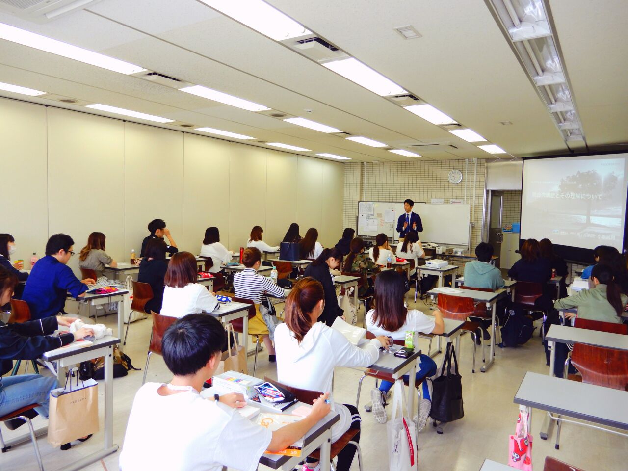 看護学校で精神科講義をしました