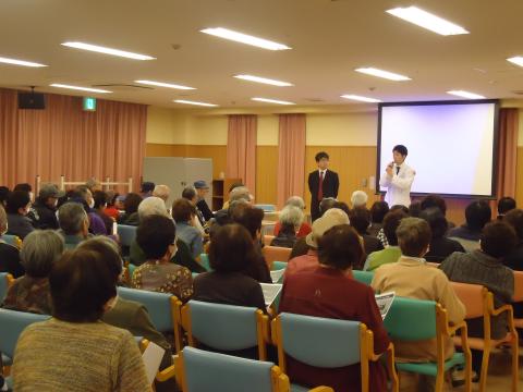 地域健康教室「ものわすれ講演会」を開催いたしました。